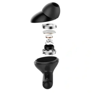 Bezprzewodowe słuchawki dokanałowe Spigen SA2400 ANC In-ear Earphone Black