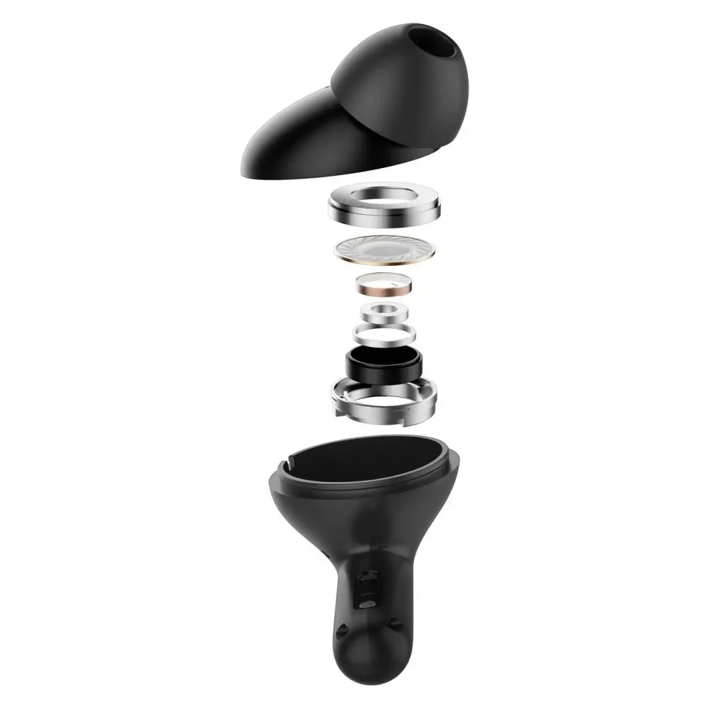 Bezprzewodowe słuchawki dokanałowe Spigen SA2400 ANC In-ear Earphone Black