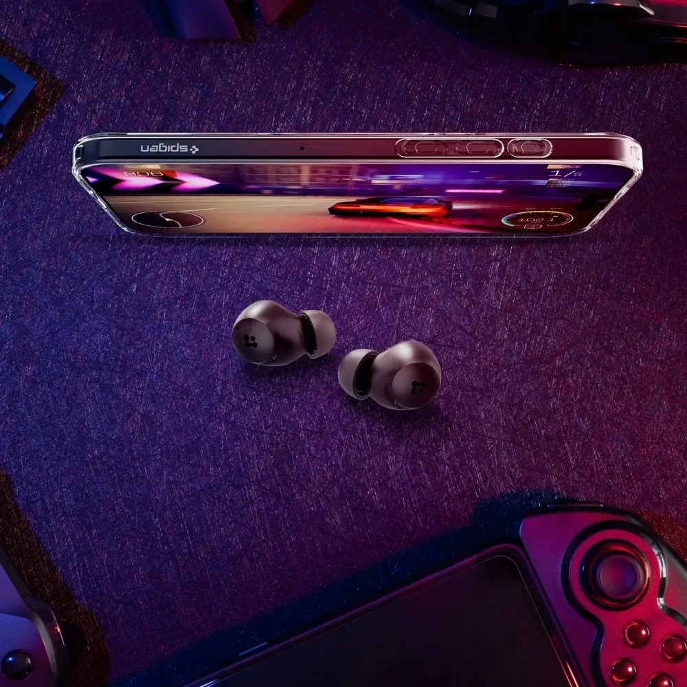 Bezprzewodowe słuchawki dokanałowe Spigen SA2401 ANC Pro In-ear Earphone White