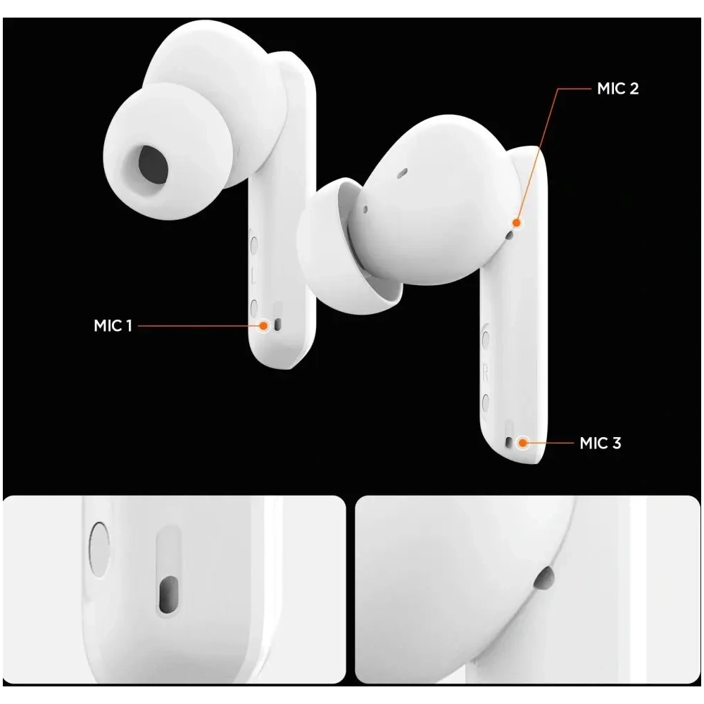 Bezprzewodowe słuchawki dokanałowe Spigen SA2402 ANC Pro In-ear Earphone White