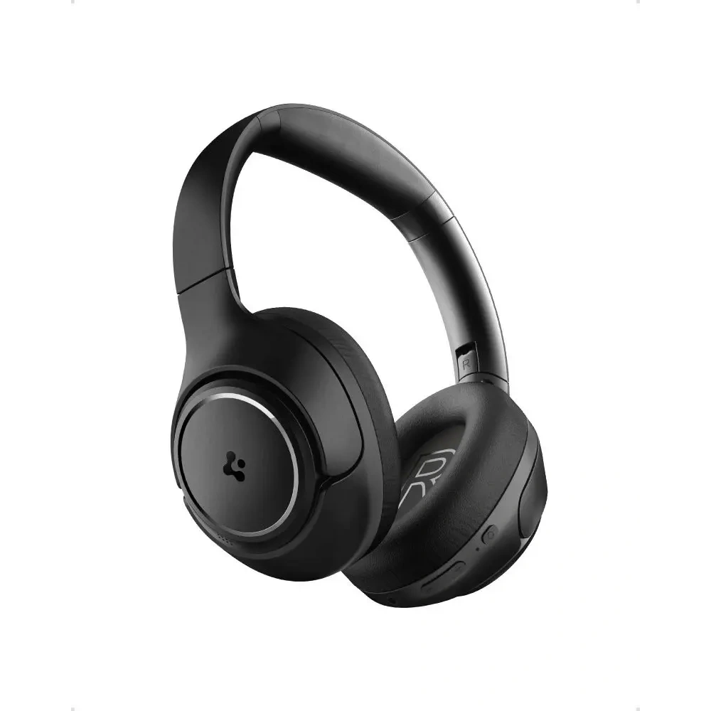 Bezprzewodowe słuchawki nauszne Spigen SA2403 ANC Pro Headphones Black