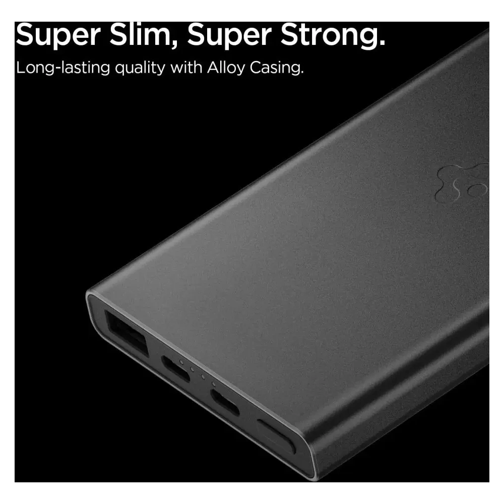 Powerbank Spigen Essentail EA2210 Power Bank 10000mAh 22.5W Black