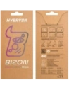 Prywatyzujące szkło hybrydowe Bizon Glass Mule Shadow do Apple iPhone 16 matowe