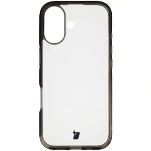 Etui Bizon Case Halo do Apple iPhone 17 przydymione-czarne