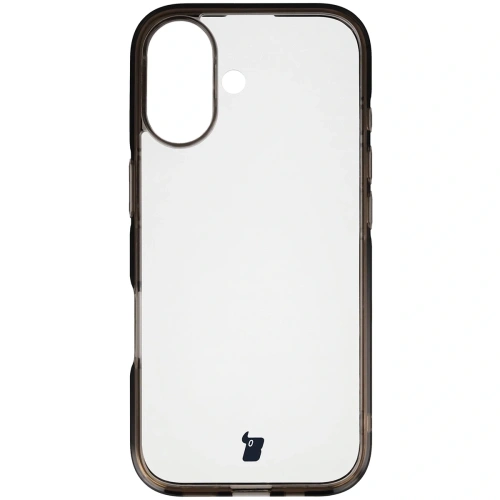 Etui Bizon Case Halo do Apple iPhone 17 przydymione-czarne