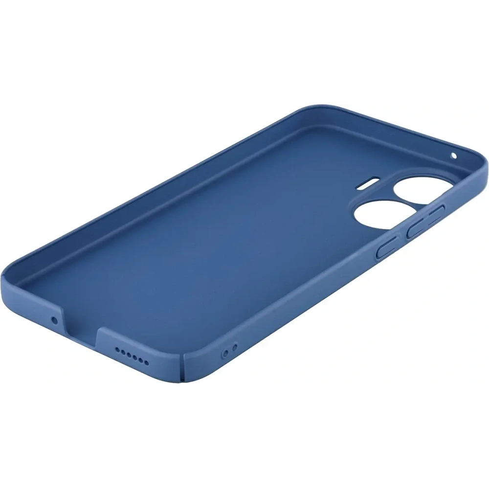 Etui Bizon Case Łupka do Xiaomi POCO F7 niebieskie
