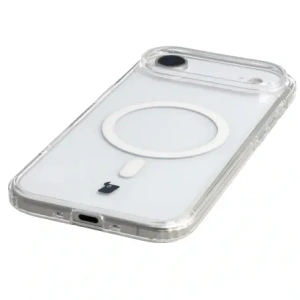 Etui z pierścieniem magnetycznym Bizon Case CrystalO Magnetic do Apple iPhone 17 Air przezroczyste