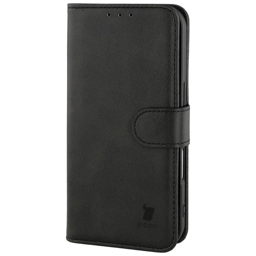 Etui z klapką Bizon Case Pocket do Apple iPhone 17 Pro czarne