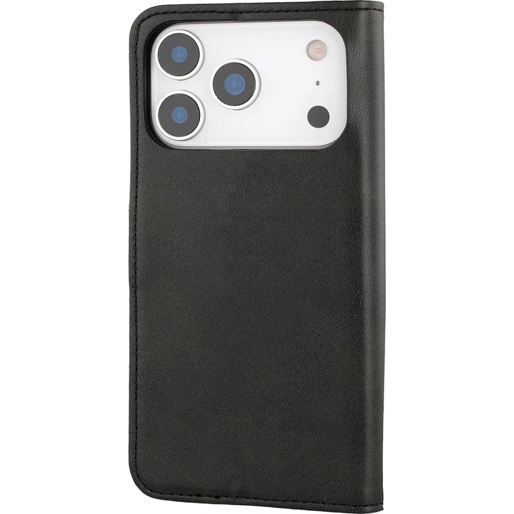 Etui z klapką Bizon Case Pocket do Apple iPhone 17 Pro czarne