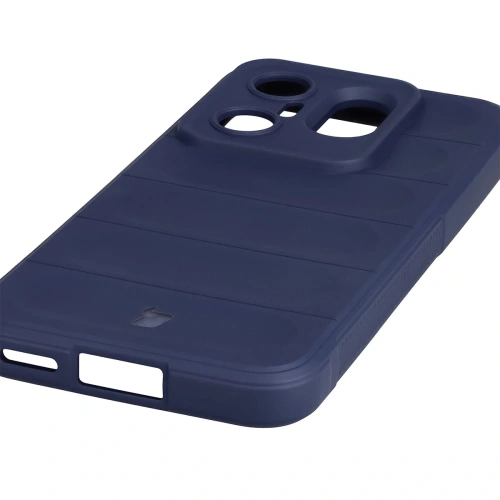Pancerne etui Bizon Case Tur do Vivo X200 FE granatowe