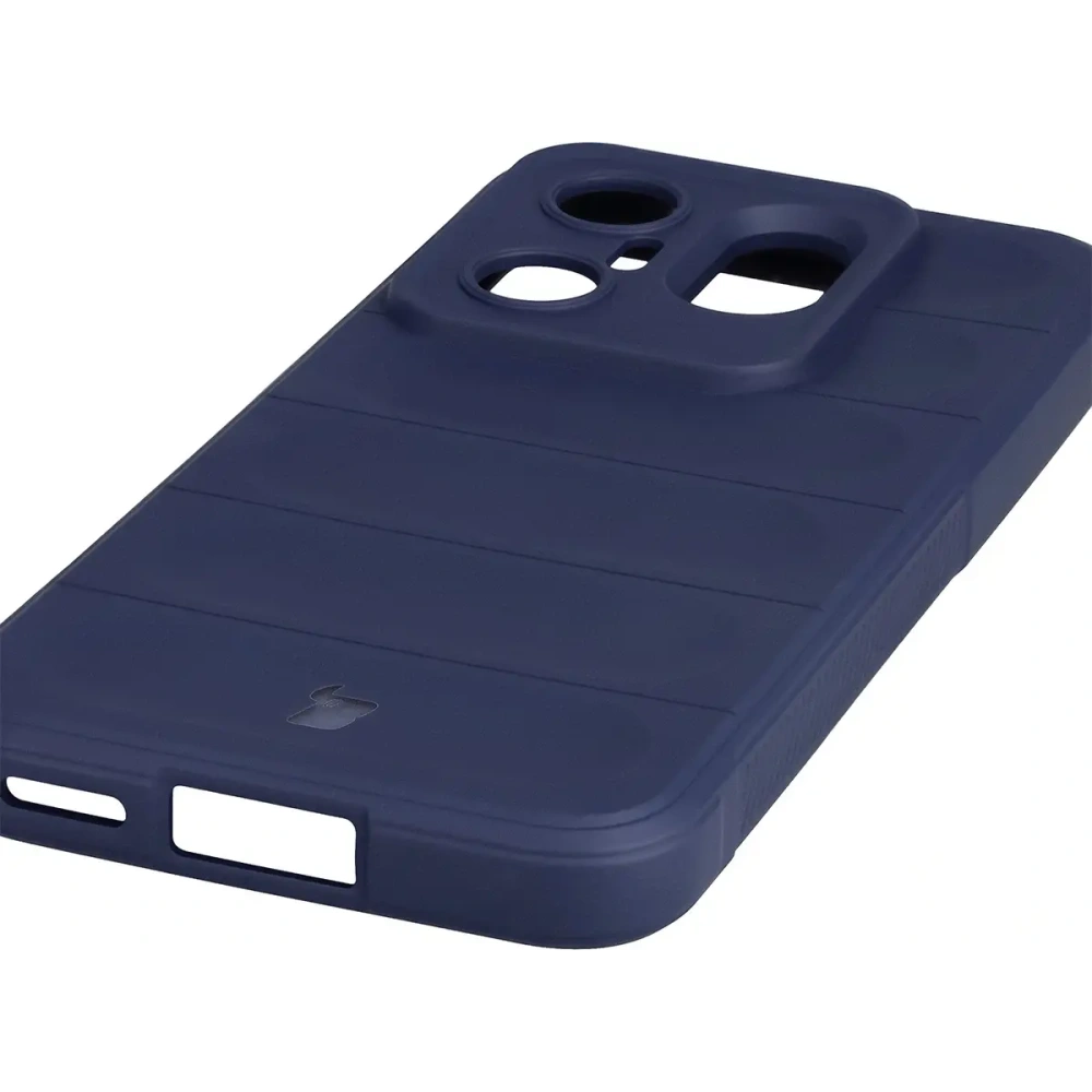 Pancerne etui Bizon Case Tur do Vivo X200 FE granatowe