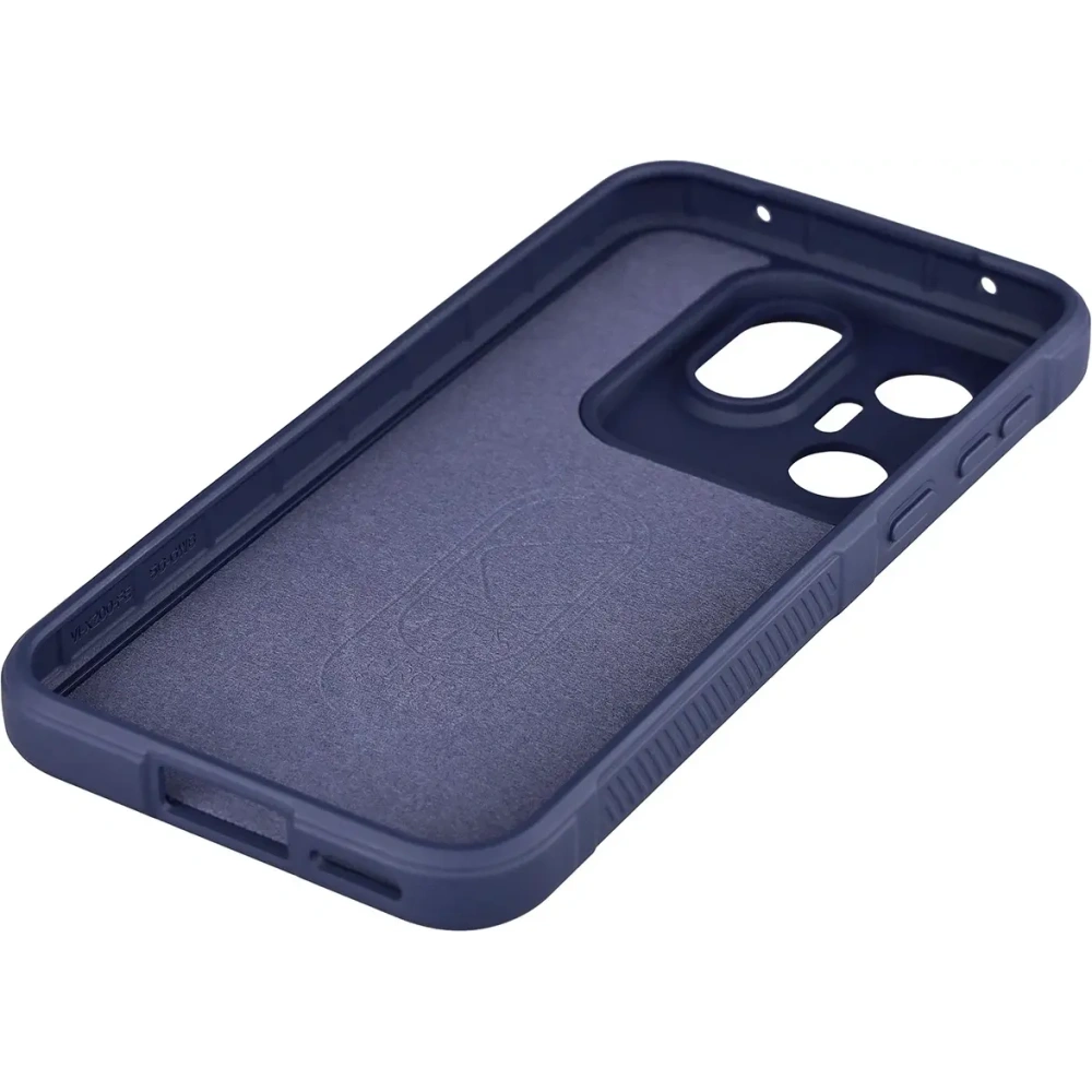 Pancerne etui Bizon Case Tur do Vivo X200 FE granatowe