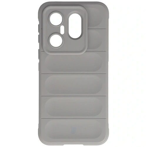 Pancerne etui Bizon Case Tur do Vivo X200 FE jasnoszare
