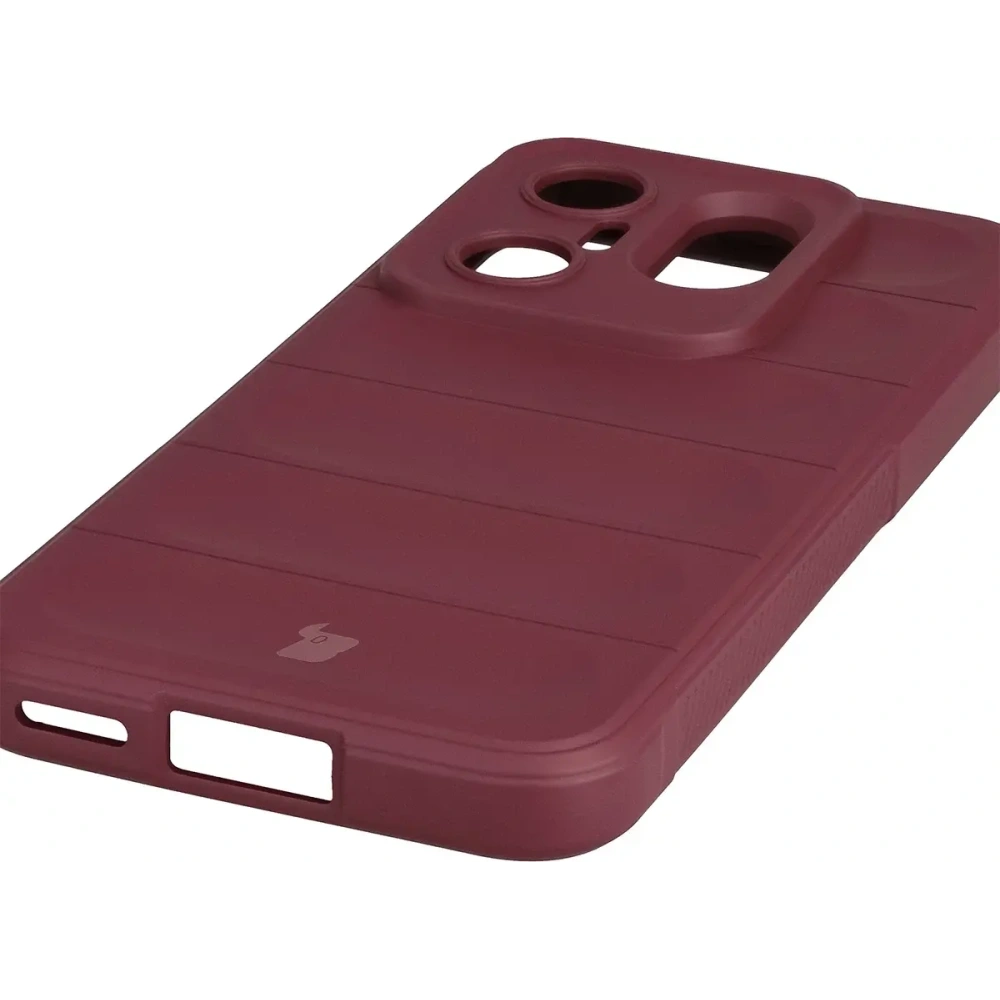 Pancerne etui Bizon Case Tur do Vivo X200 FE burgundowe