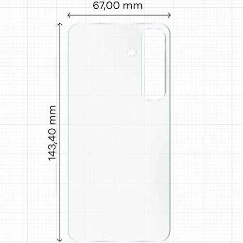Folia hydrożelowa na tył Bizon Glass Hydrogel do Samsung Galaxy S25
