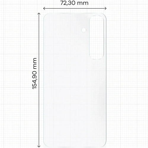 Folia hydrożelowa na tył Bizon Glass Hydrogel do Samsung Galaxy S25 Plus