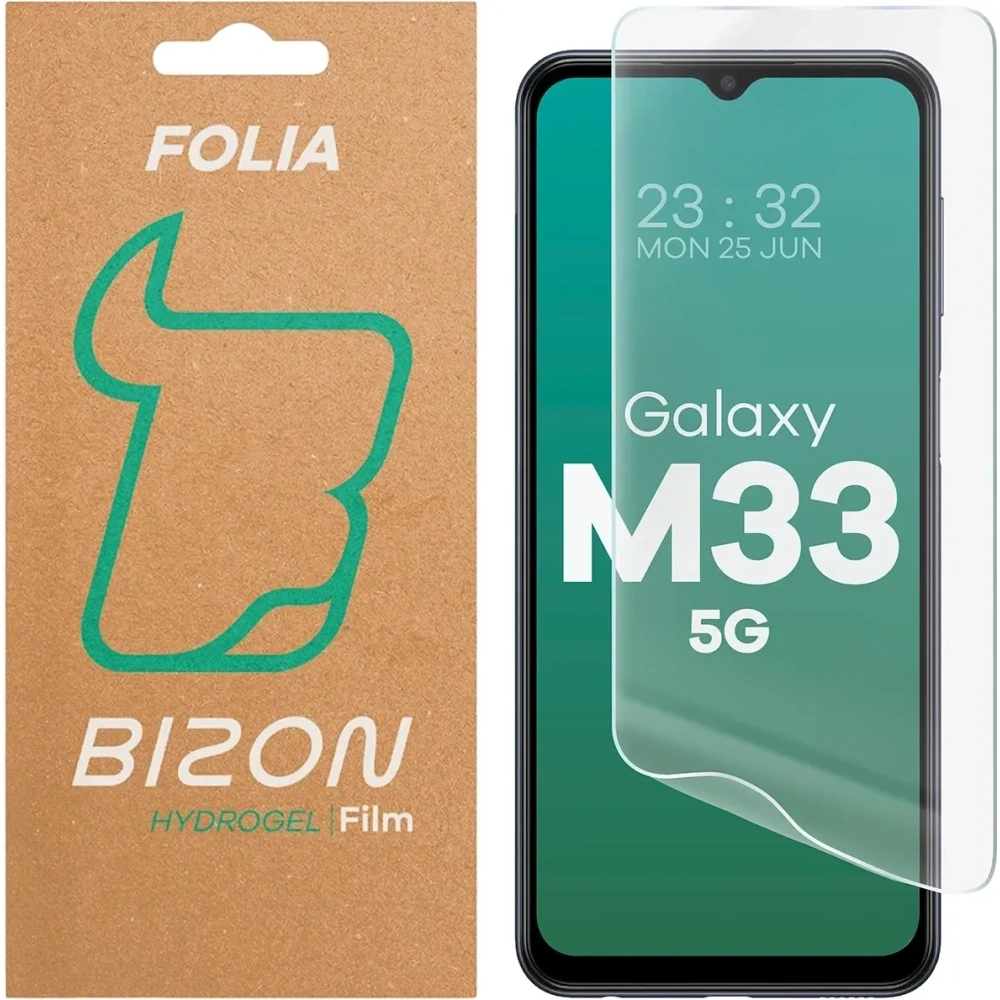 Folia hydrożelowa na ekran Bizon Glass Hydrogel Front do Samsung Galaxy M33 5G