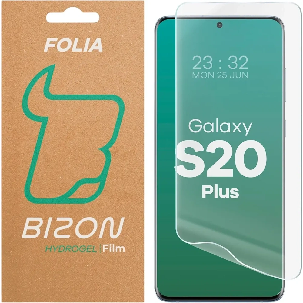 Folia hydrożelowa na ekran Bizon Glass Hydrogel Front do Samsung Galaxy S20 Plus