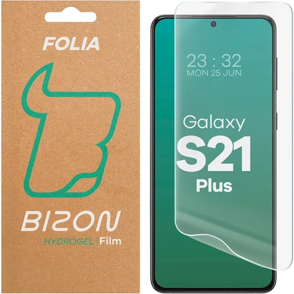 Folia hydrożelowa na ekran Bizon Glass Hydrogel Front do Samsung Galaxy S21 Plus