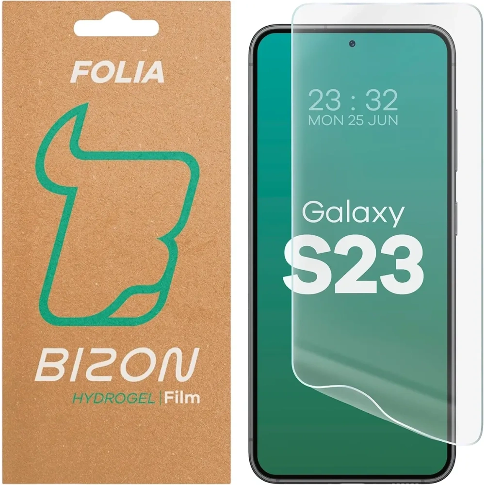 Folia hydrożelowa na ekran Bizon Glass Hydrogel Front do Samsung Galaxy S23