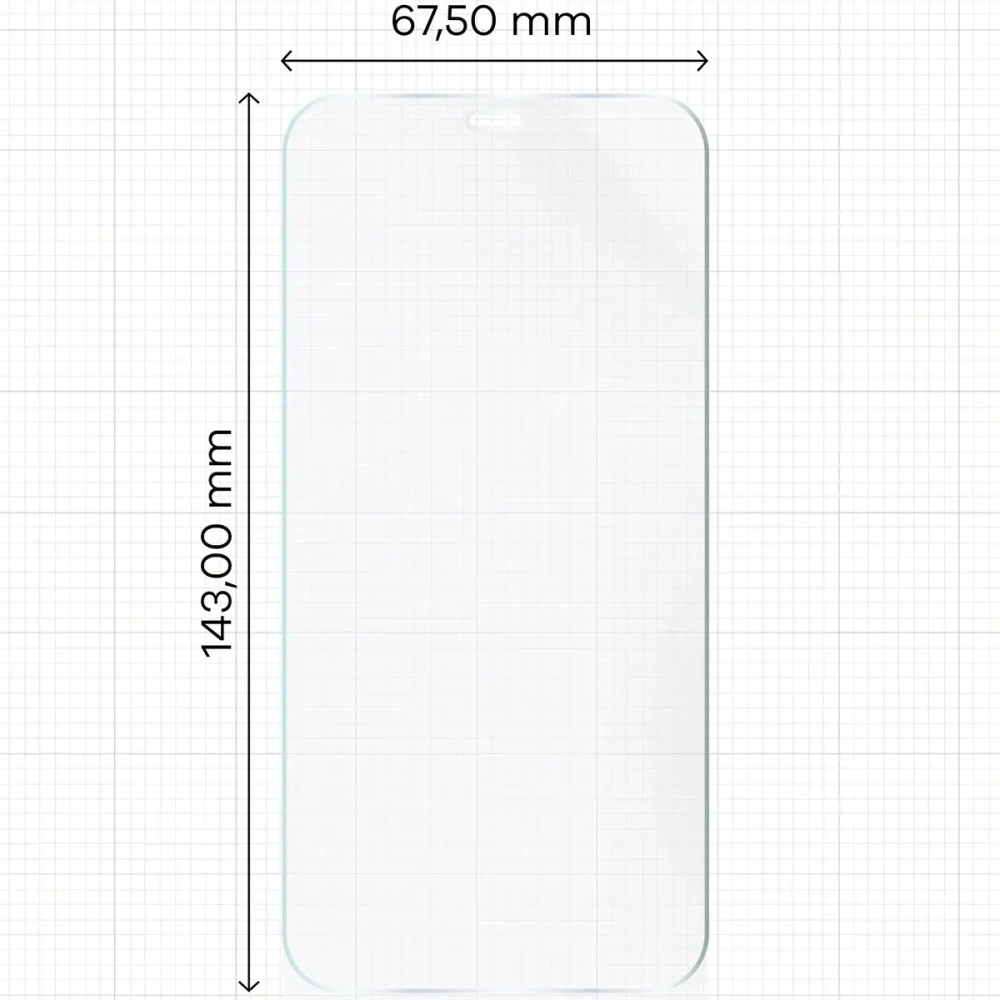 Folia hydrożelowa na ekran Bizon Glass Hydrogel Front do Apple iPhone 12 / 12 Pro