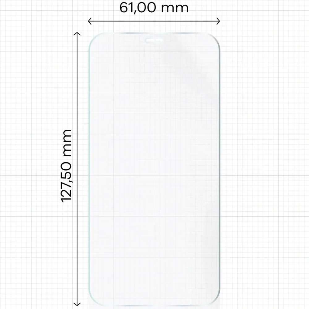 Folia hydrożelowa na ekran Bizon Glass Hydrogel Front do Apple iPhone 12 Mini