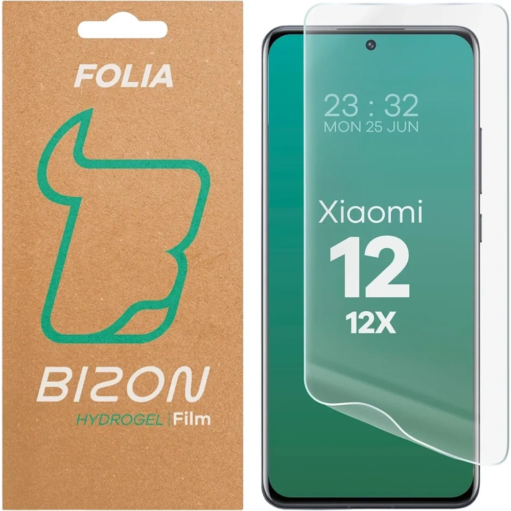 Folia hydrożelowa na ekran Bizon Glass Hydrogel Front do Xiaomi 12 / 12x