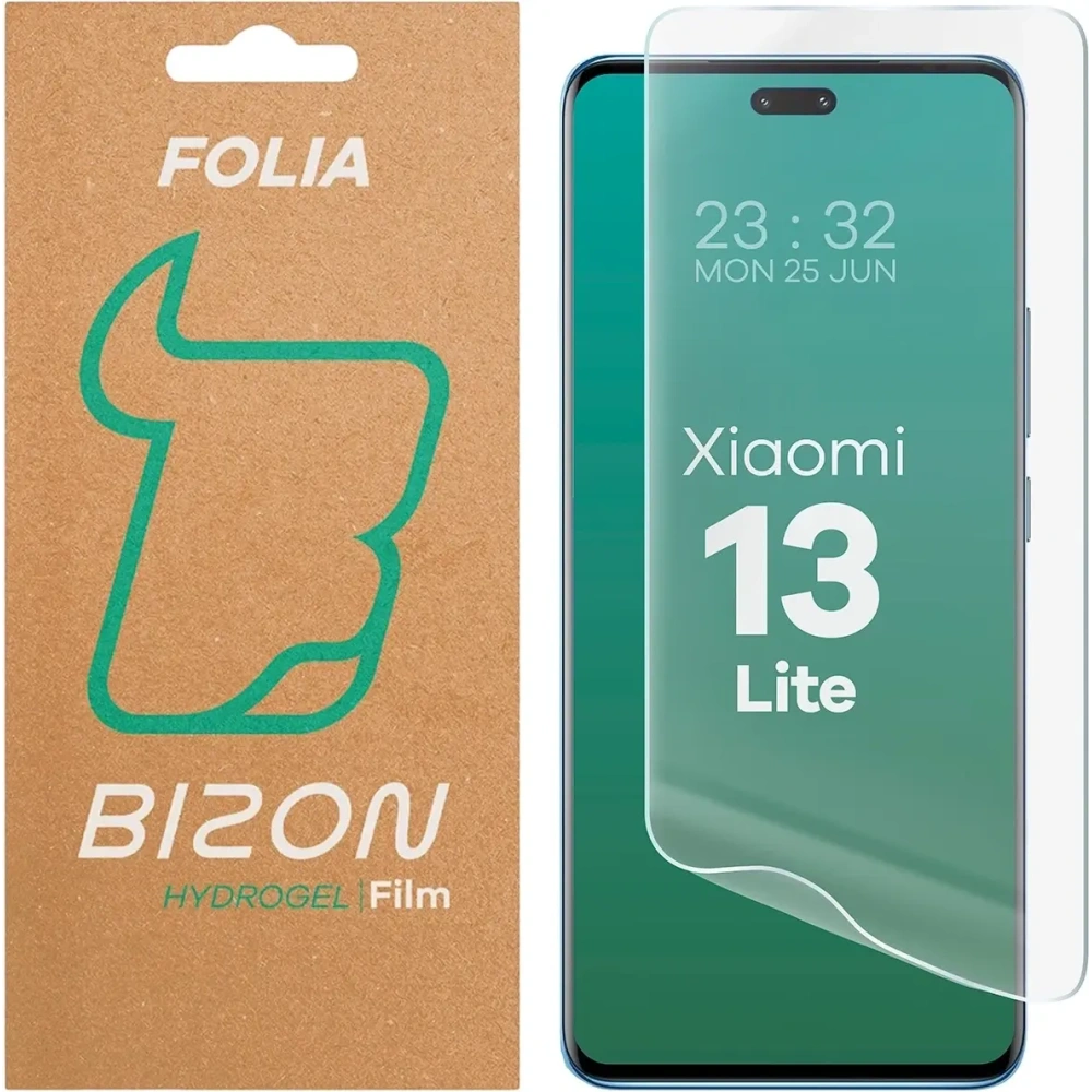 Folia hydrożelowa na ekran Bizon Glass Hydrogel Front do Xiaomi 13 Lite
