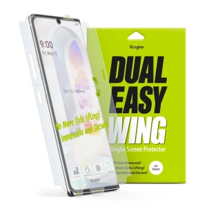 Kup Folia hydrogel Ringke Dual Easy Wing Full Cover LG Velvet [2 PACK] - RGK1219 - {ean13} - Sklep Home Screen