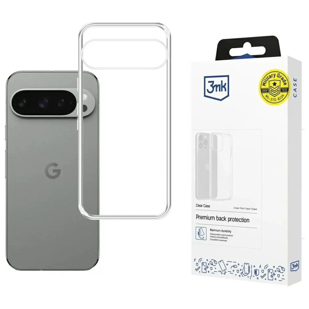 Etui 3MK Clear Case do Google Pixel 10 / Pixel 10 Pro