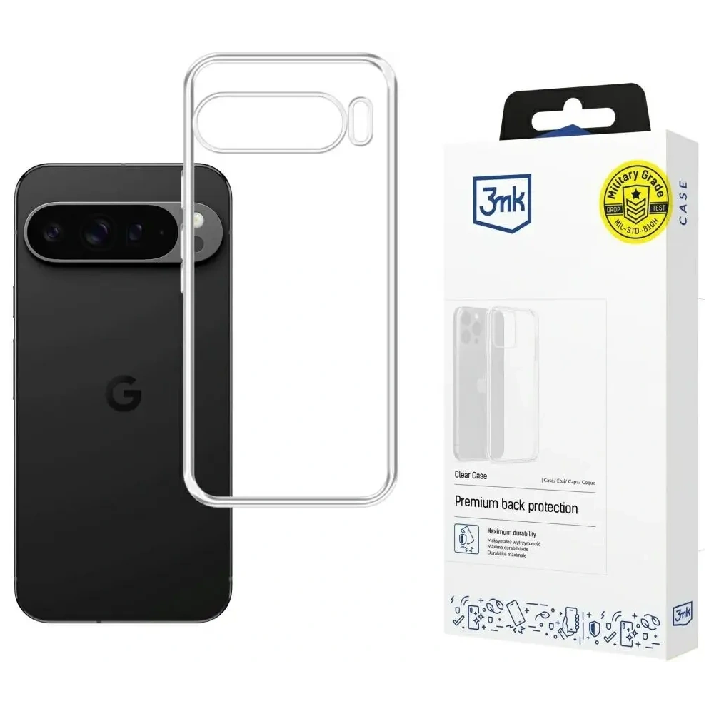 Etui 3MK Clear Case do Google Pixel 10 Pro XL