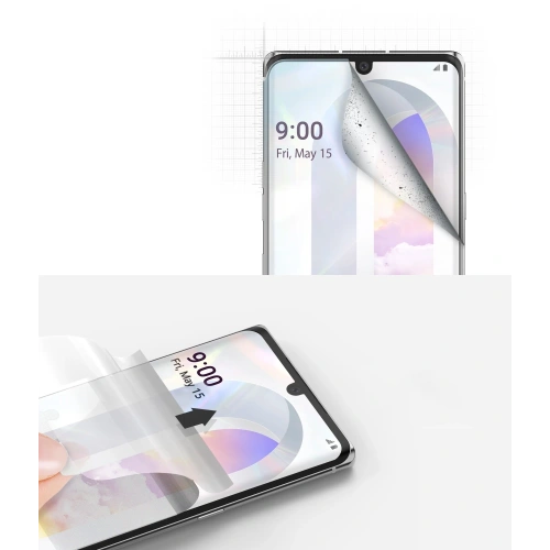 Kup Ringke Hydrogelfolie Dual Easy Wing Vollabdeckung LG Velvet [2 PACK] - RGK1219 - {ean13} - Sklep Home Screen