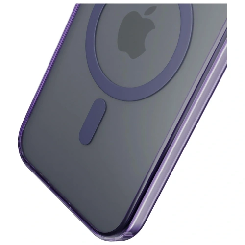 Etui 3MK Frosty MagCase do Apple iPhone 17 fioletowy