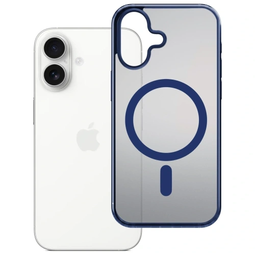 Etui 3MK Frosty MagCase do Apple iPhone 17 niebieski