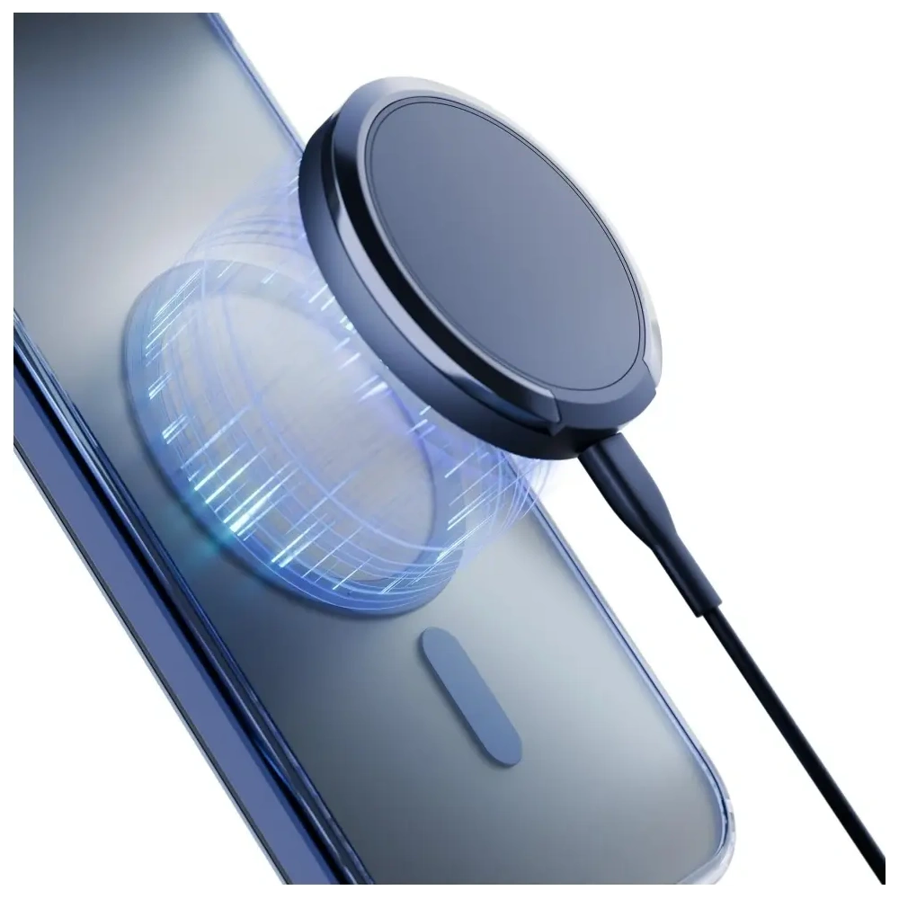 Etui 3MK Frosty MagCase do Apple iPhone 17 niebieski