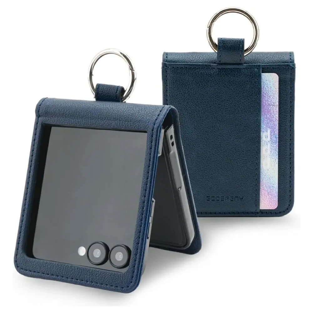 Etui Mercury Basic Diary do Samsung Galaxy Z Flip7 granatowy