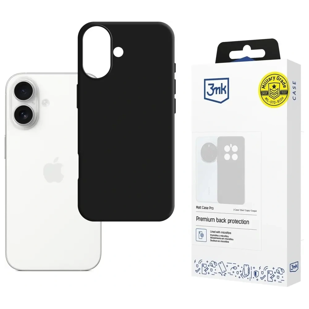 Etui 3MK Matt Case Pro do Apple iPhone 17