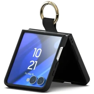 Etui Mercury Gold Ring do Samsung Galaxy Z Flip7 czarny