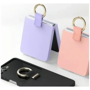 Etui Mercury Gold Ring do Samsung Galaxy Z Flip7 czarny