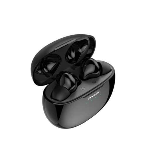 Kup AWEI słuchawki Bluetooth 5.0 T15 TWS + stacja dokująca czarny/black - AWEI012BLK - {ean13} - Sklep Home Screen