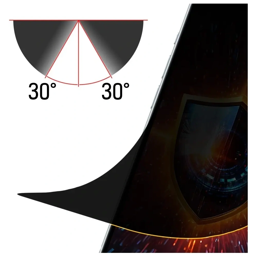 Folia prywatyzująca 3MK Silky Matt Privacy do Apple iPhone 17 Pro Max