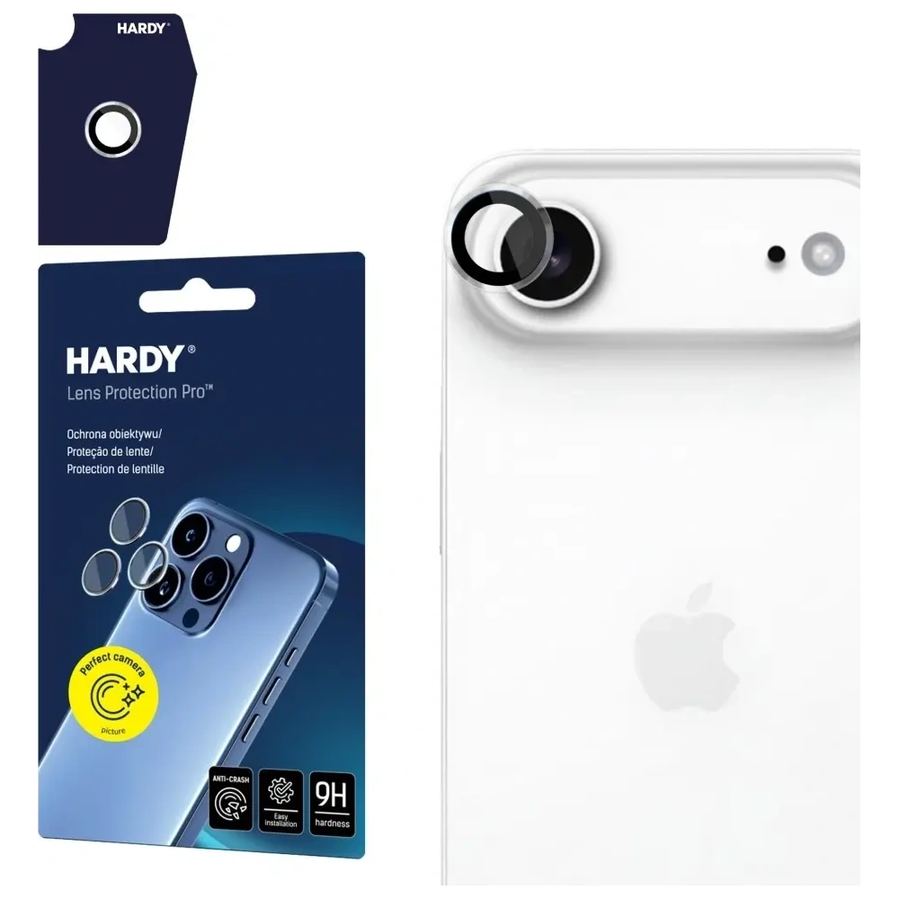 Ochrona na obiektyw aparatu 3MK HARDY Lens Protection Pro do Apple iPhone Air przezroczysty