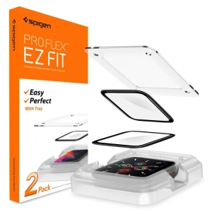 Buy Hybrid glass Spigen Proflex ez Fit Apple Watch 4/5/6/7/8/9/SE 44/45mm - SPN1176 - {ean13} - Home Screen Store Europe