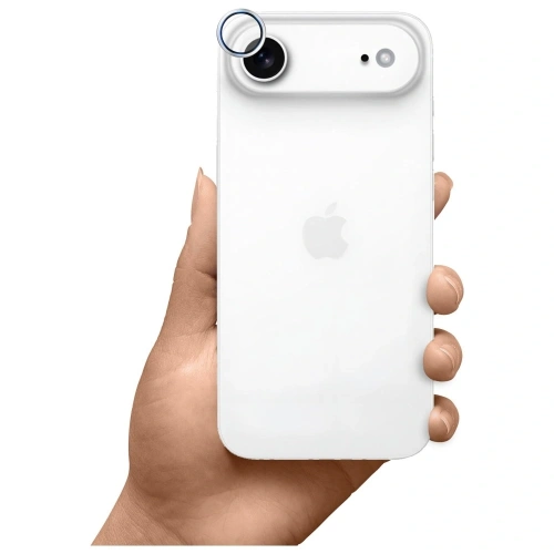Ochrona na obiektyw aparatu 3MK HARDY Lens Protection Pro do Apple iPhone 17 Air srebrny