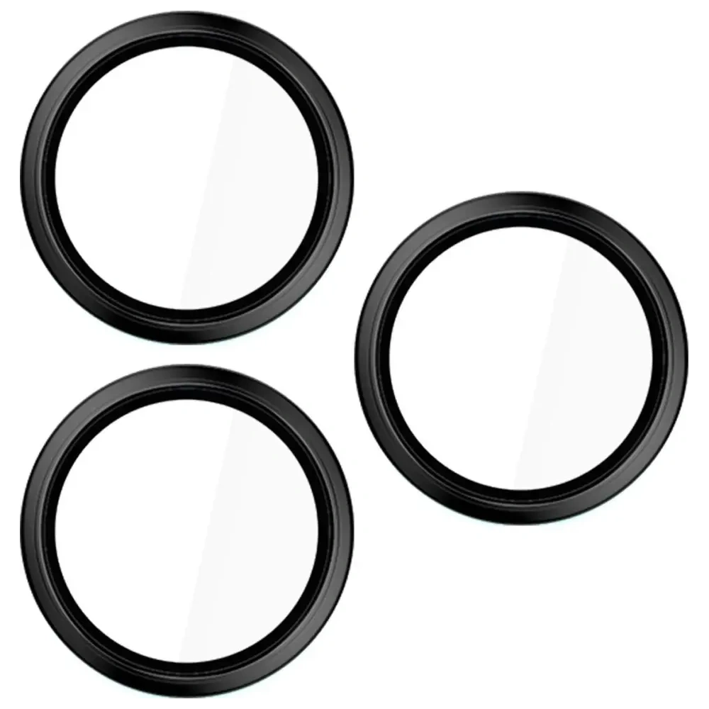 Ochrona na obiektyw aparatu 3MK HARDY Lens Protection Pro do Apple iPhone 17 Pro /17 Pro Max czarny