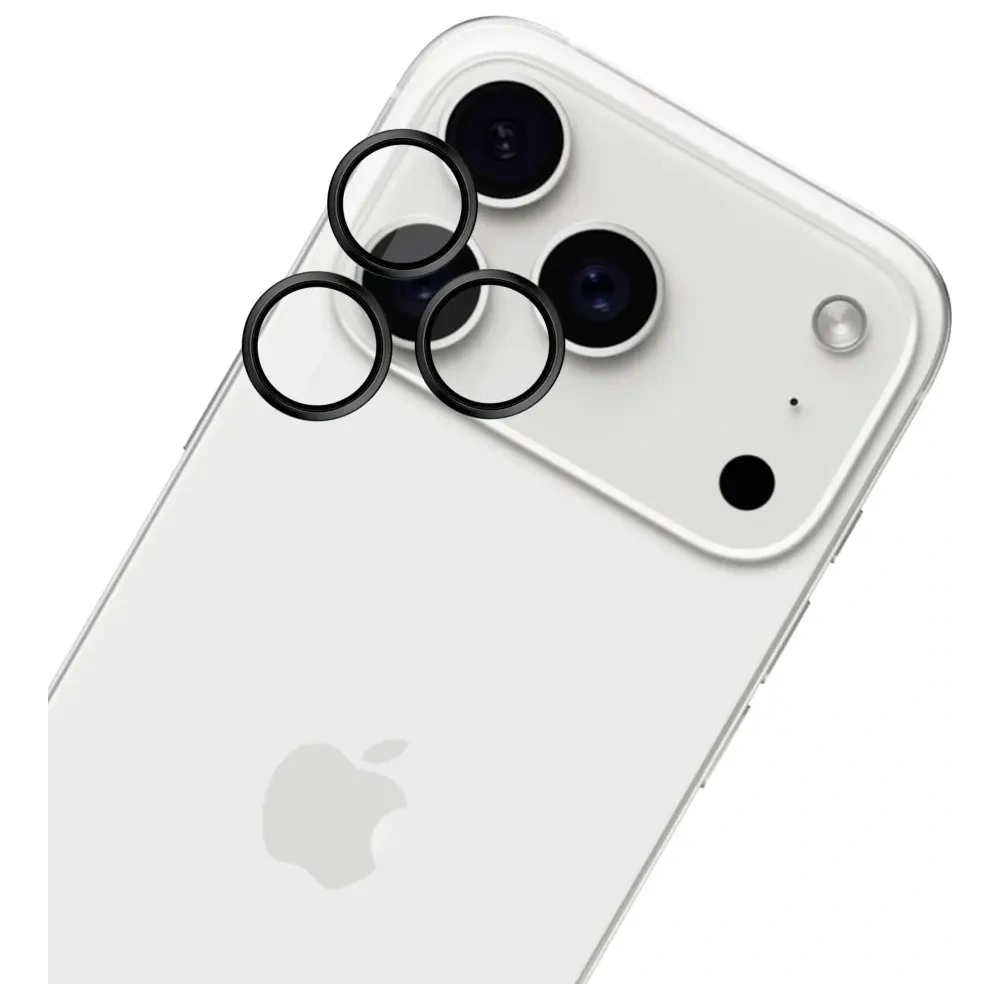 Ochrona na obiektyw aparatu 3MK HARDY Lens Protection Pro do Apple iPhone 17 Pro /17 Pro Max czarny