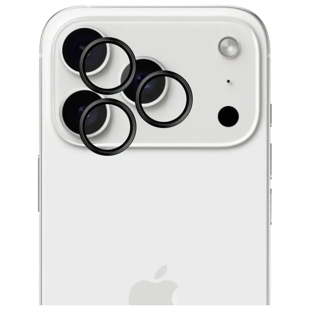 Ochrona na obiektyw aparatu 3MK HARDY Lens Protection Pro do Apple iPhone 17 Pro /17 Pro Max czarny