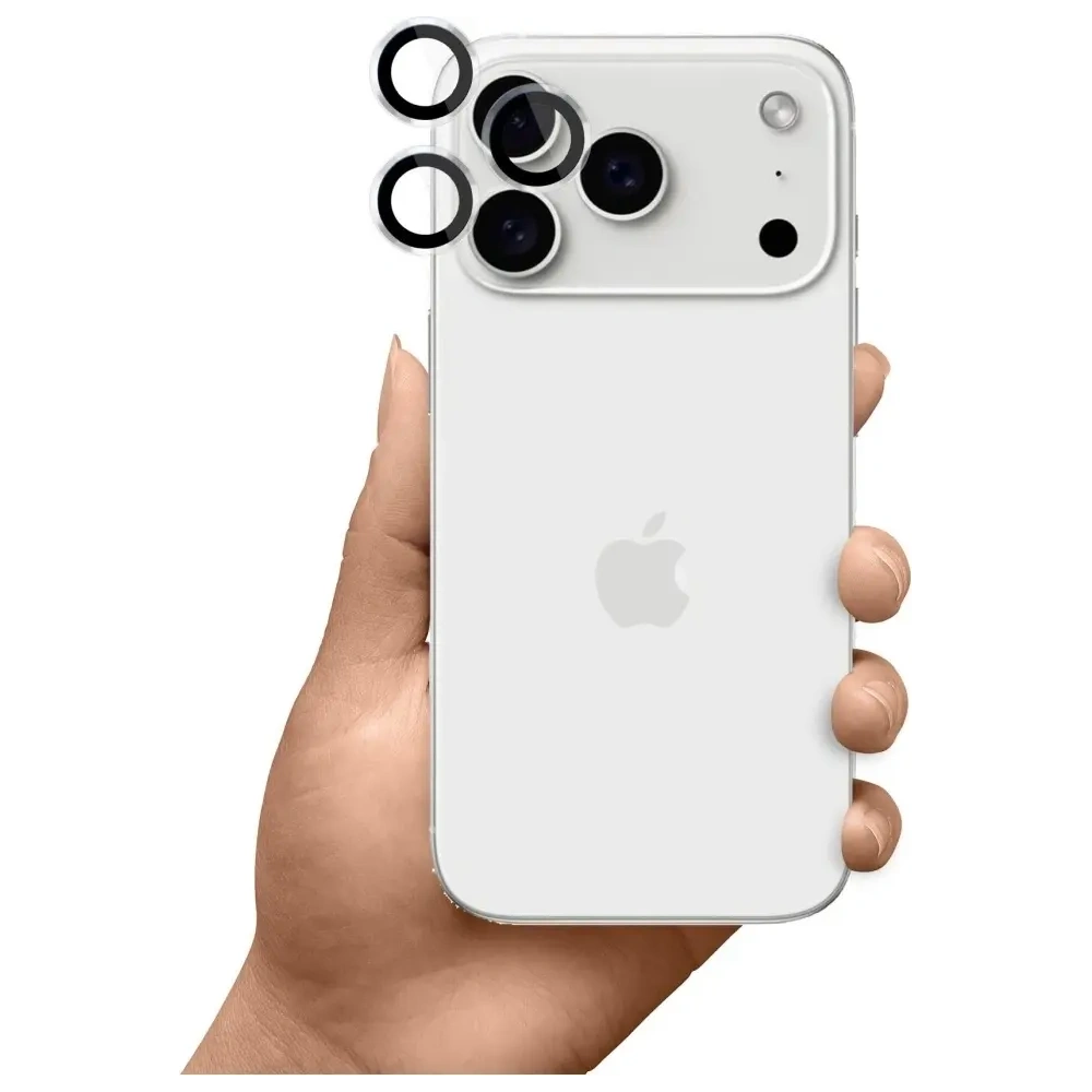 Ochrona na obiektyw aparatu 3MK HARDY Lens Protection Pro do Apple iPhone 17 Pro /17 Pro Max przezroczysty