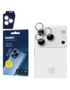 Ochrona na obiektyw aparatu 3MK HARDY Lens Protection Pro do Apple iPhone 17 Pro /17 Pro Max srebrny