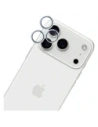 Ochrona na obiektyw aparatu 3MK HARDY Lens Protection Pro do Apple iPhone 17 Pro /17 Pro Max srebrny